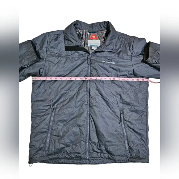 Columbia Mens Large Omni-Heat Interchange Jacket Gray Full Zip Winter Outdoor - Picture 5 of 8